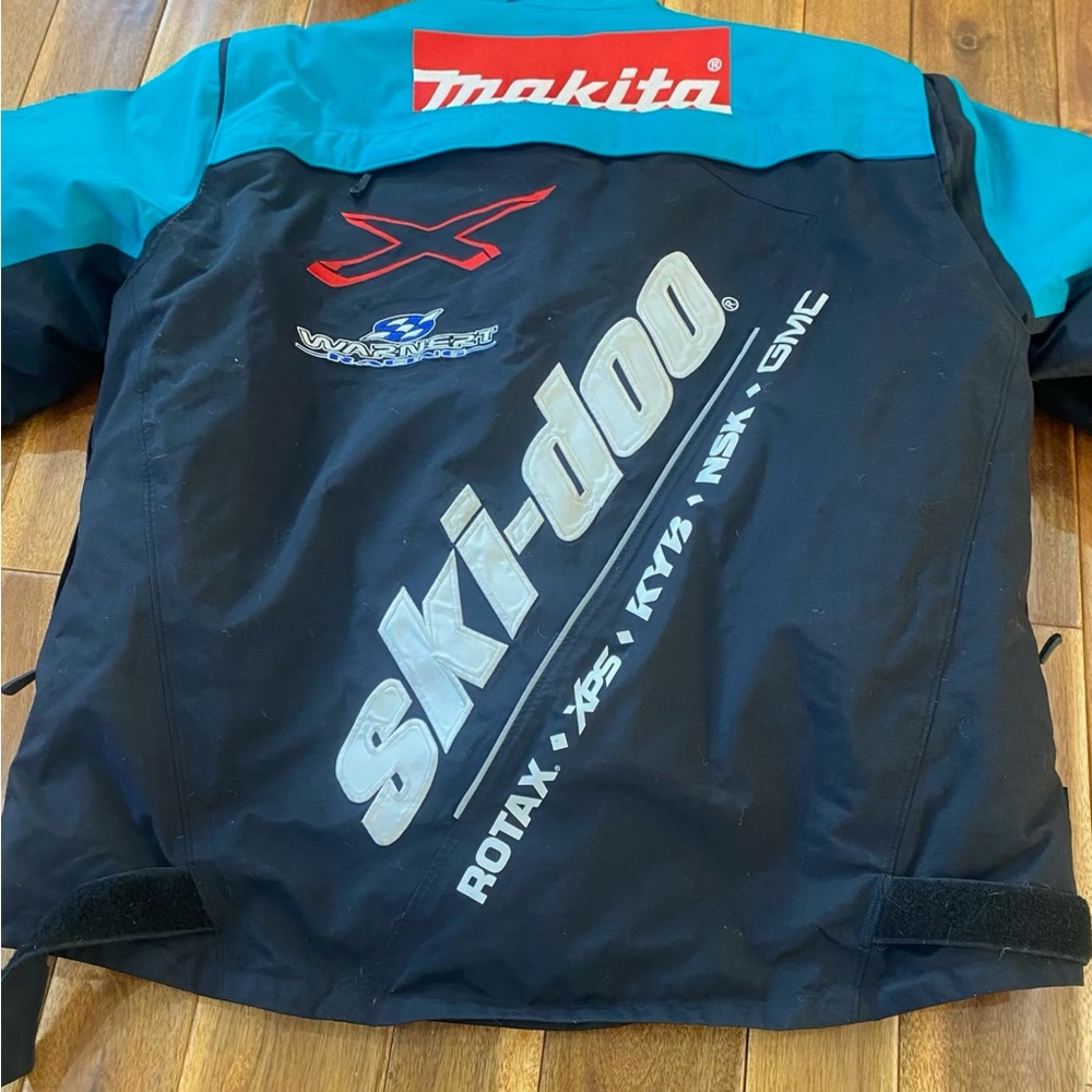 Ski-Doo Team Blue and Black Jacket - Picture 3 of 16